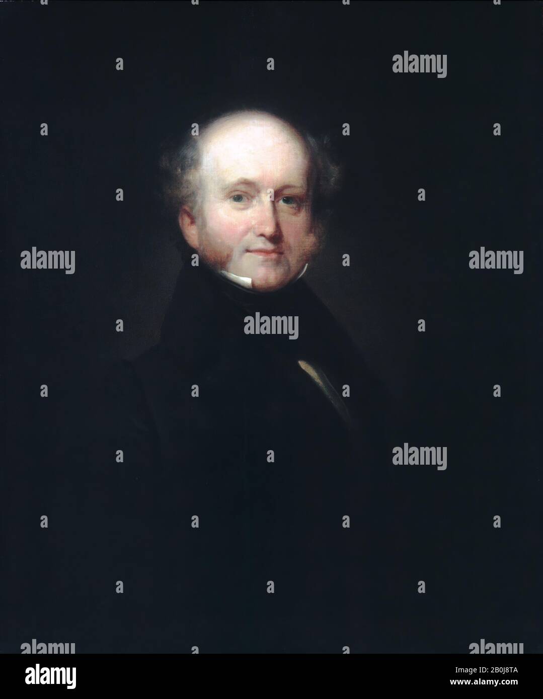 Henry Inman, Martin Van Buren, American, Henry Inman (American, Utica, New York 1801-1846 New York), CA. 187-38, amerikanisch, Öl auf Leinwand, 30 3/4 x 25 1/2 Zoll (78,1 x 64,8 cm), Gemälde Stockfoto