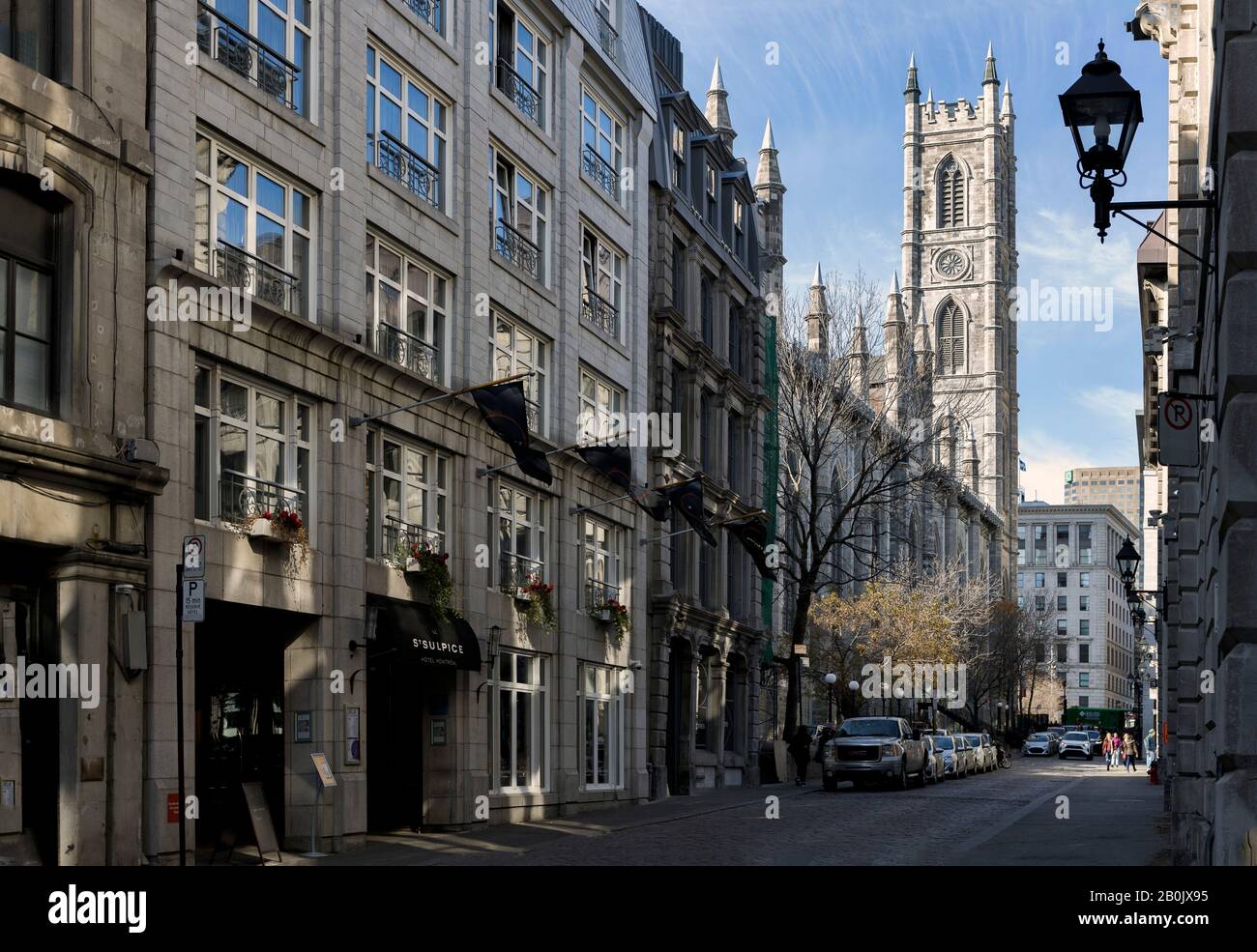 Montreal Streets Stockfoto