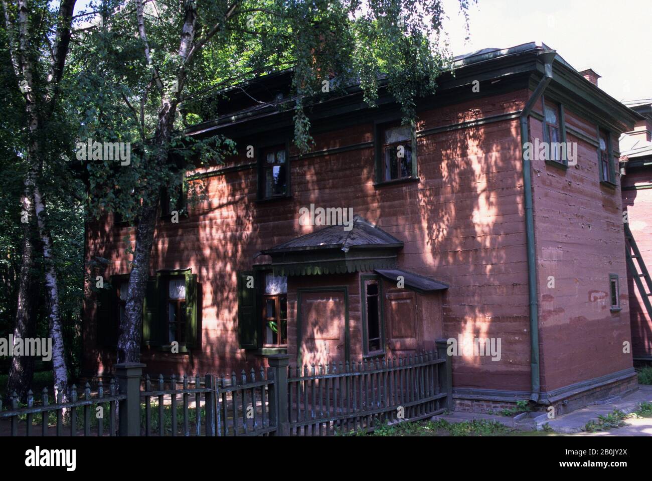 RUSSLAND, MOSKAU, HAUS VON LEO TOLSTOI, MUSEUM Stockfoto