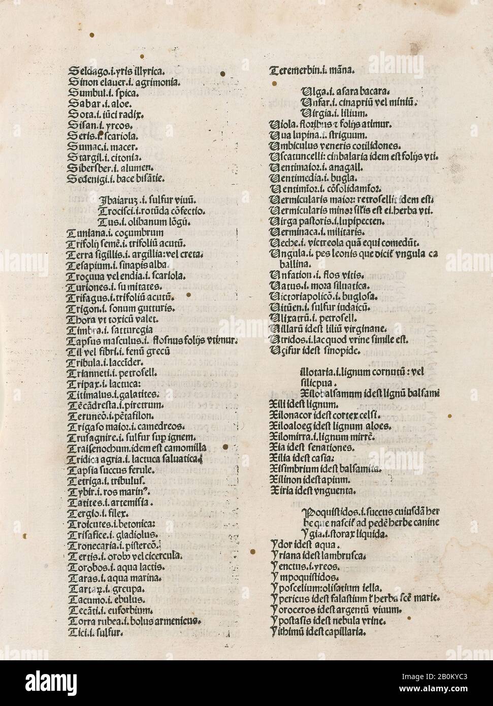 Anonym, Italienisch, 15. Jahrhundert, EIN Bauer, der auf den Markt geht, anonym, Italienisch, 15. Jahrhundert, 1470-1480, Gravur mit Handfärbung und Manuskriptzusätzen durchgehend, eingeklebt auf dem Inneneinband eines medizinischen Buches, Blatt: 10 3/4 × 6 1/2 Zoll. (27,3 × 16,5 cm), Gesamt: 12 3/16 × 8 1/4 Zoll (31 × 21 cm), Ausdrucke Stockfoto