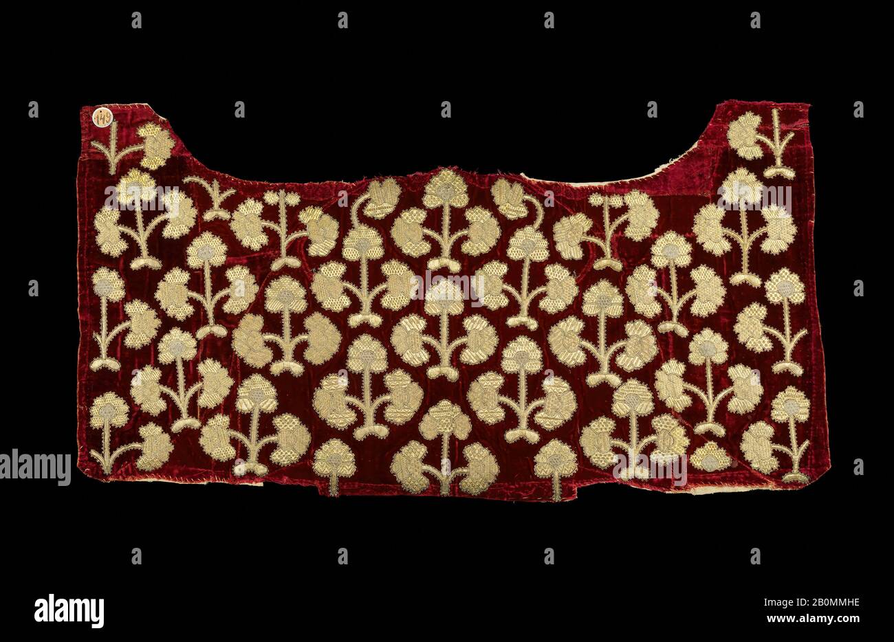 Vestment, Russisch, 1775-1825, Russisch, Seide, Metall, 32 x 17 Zoll (81,3 x 43,2 cm Stockfoto