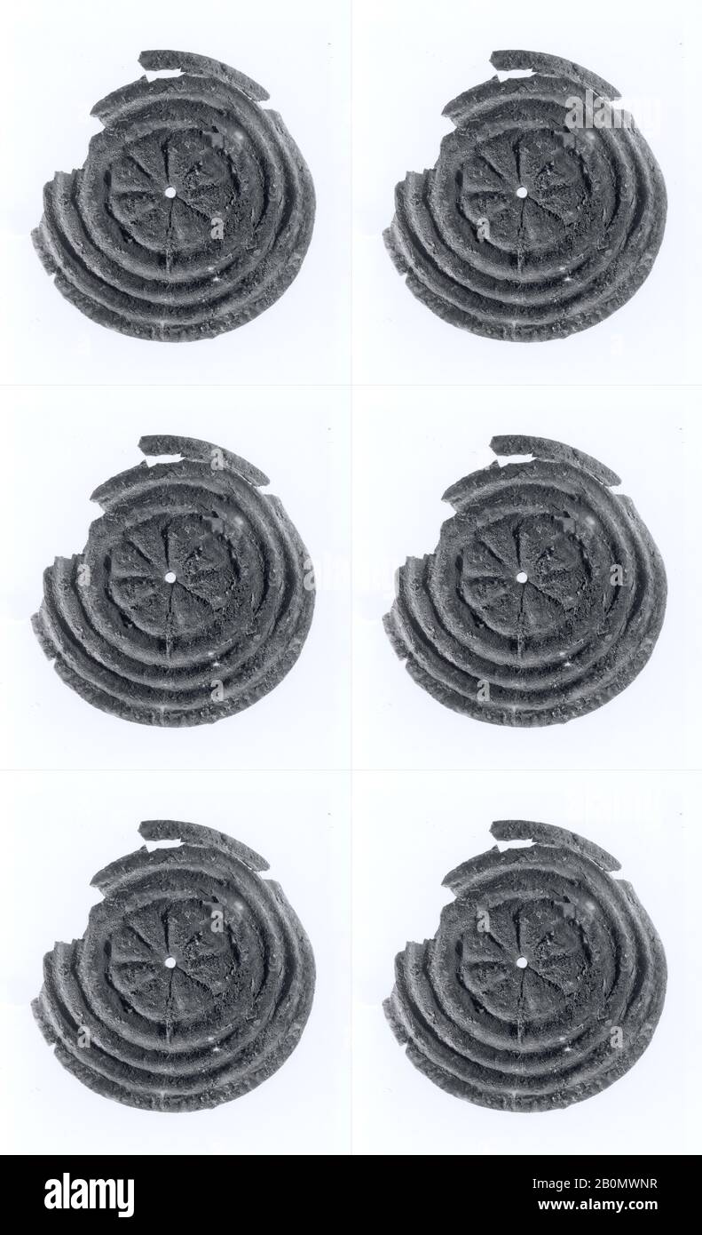 Bumbo oder Gestüt, Iran, Eisenzeit II, Datum ca. Jahrhundert v. Chr., Iran, Hasanlu, Iran, Bronze, 5 1/4 x 1/16 Zoll. (13,3 x 0,2 cm), Metalwork-Namen Stockfoto