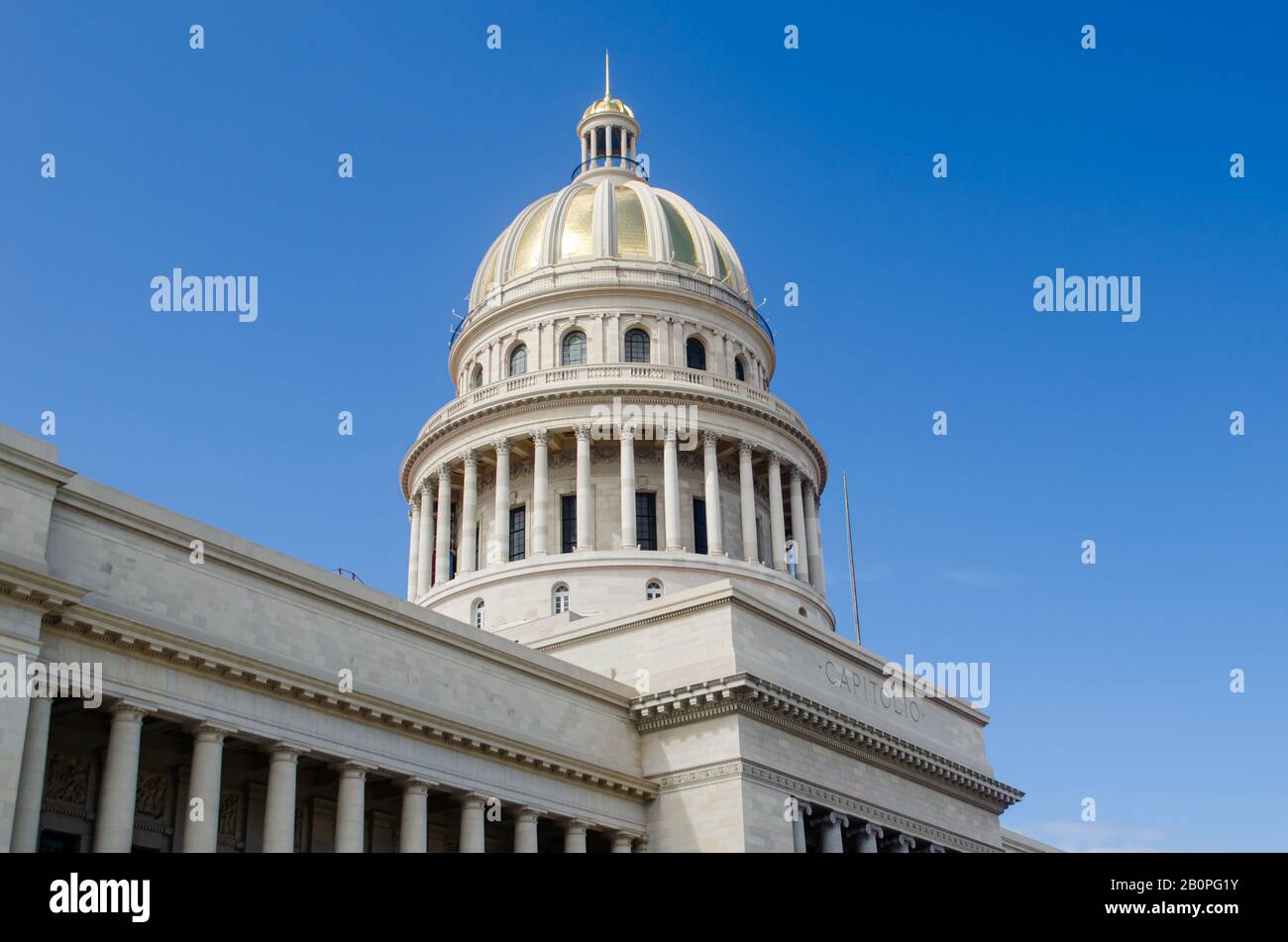 Das National Capitol Building im Alten Havanna Stockfoto