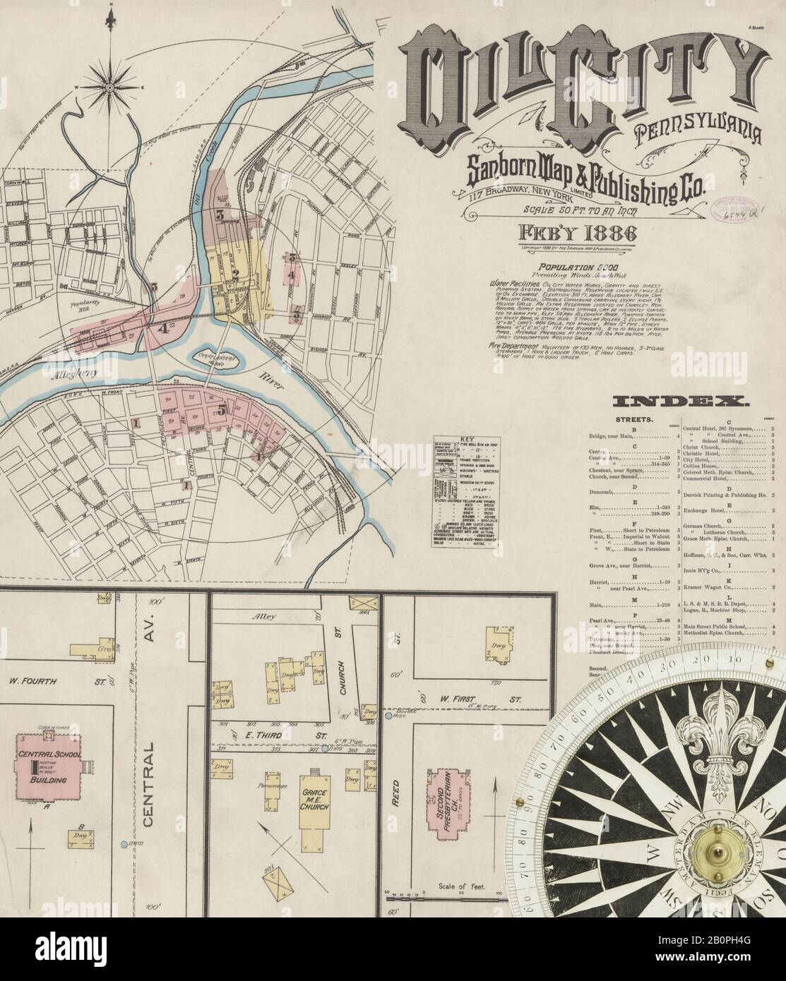 Bild 1 von Sanborn Fire Insurance Map aus Oil City