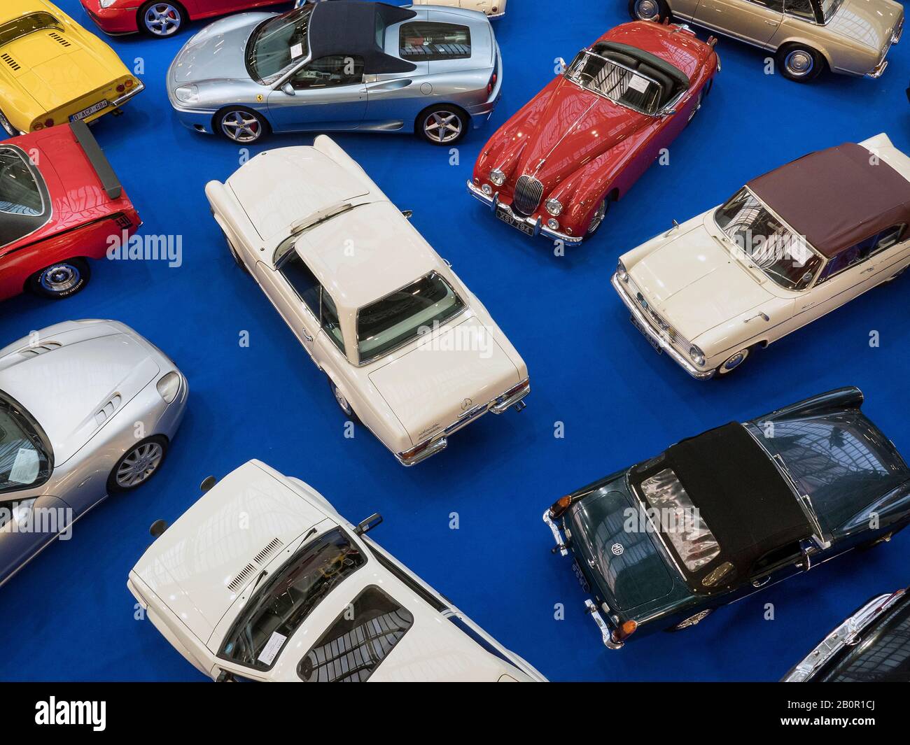 Die London Classic Car Show im Olympia London UK 20/02/2020 Stockfoto