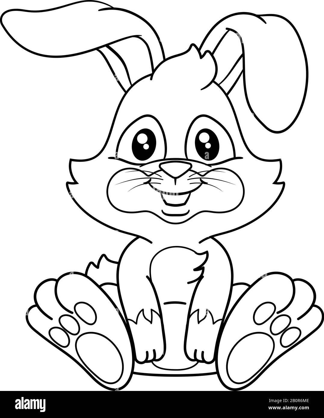Osterhase Hase Cartoon Stock Vektor