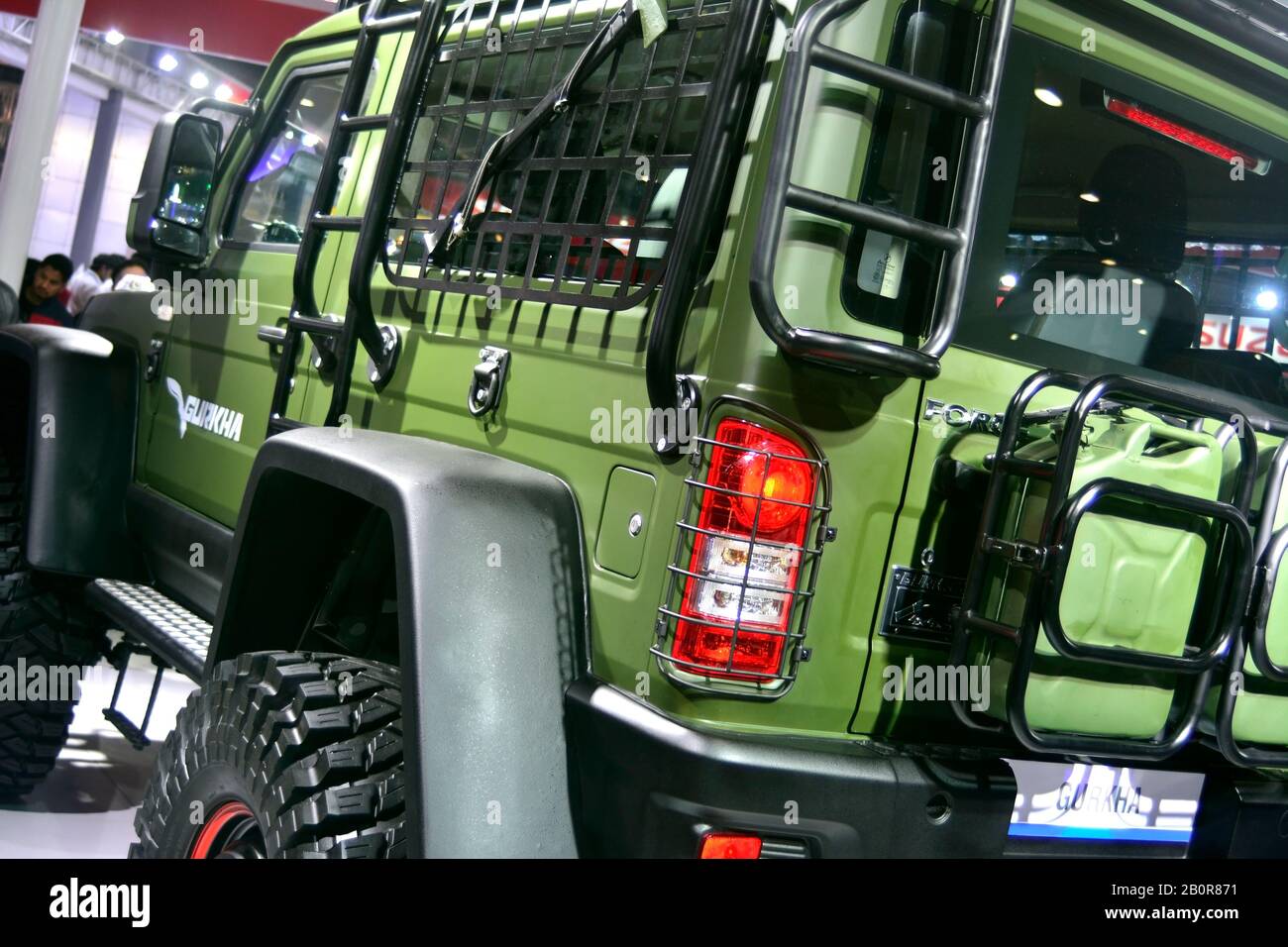 Auto Expo Indien Stockfoto