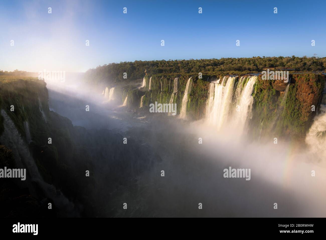 Cataratas de Iguazu Stockfoto
