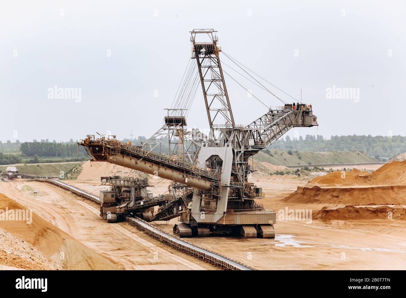 Riesigen Schaufelradbagger. Der größte Hydraulikbagger der Welt. Das größte Land Fahrzeug