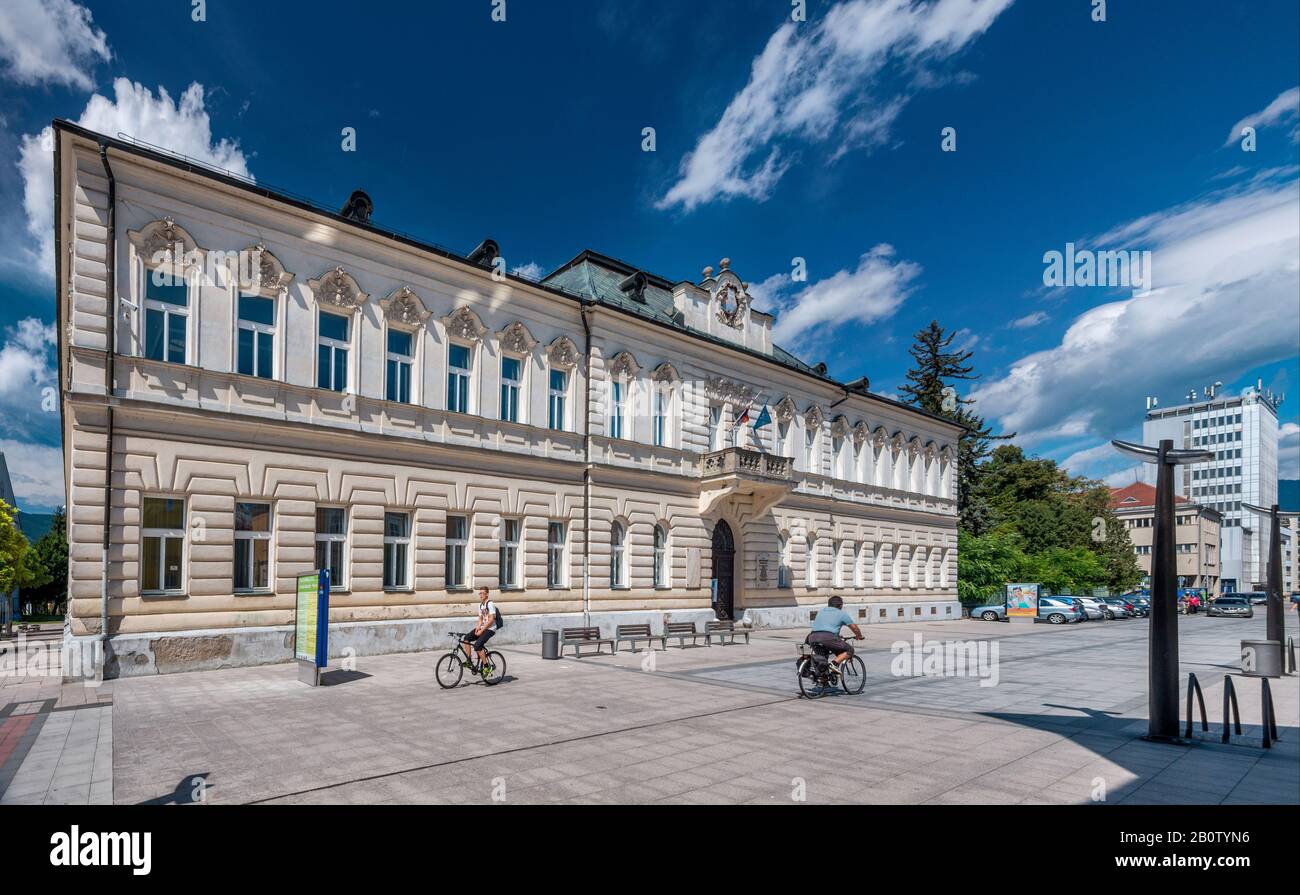 Slowakisches Nationalmuseum für Literatur in Martin, Region Zilina, Slowakei Stockfoto