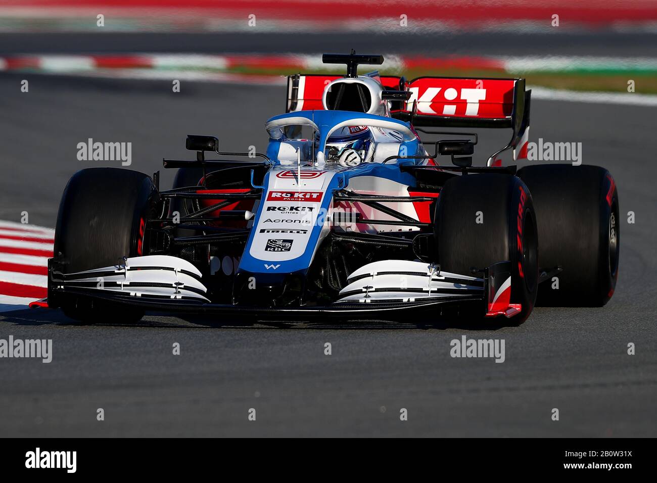 #06; Nicholas Latifi Williams Racing Mercedes. Formel-1-Weltmeisterschaft 2020, Wintertesttage #1 2020 Barcelona, 19./21. Februar 2020.Foto Fed Stockfoto