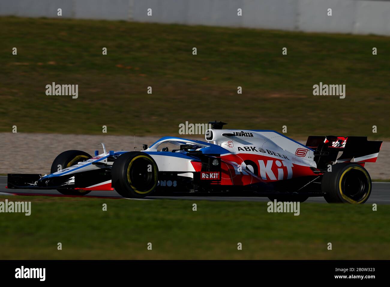 #06; Nicholas Latifi Williams Racing Mercedes. Formel-1-Weltmeisterschaft 2020, Wintertesttage #1 2020 Barcelona, 19./21. Februar 2020.Foto Fed Stockfoto
