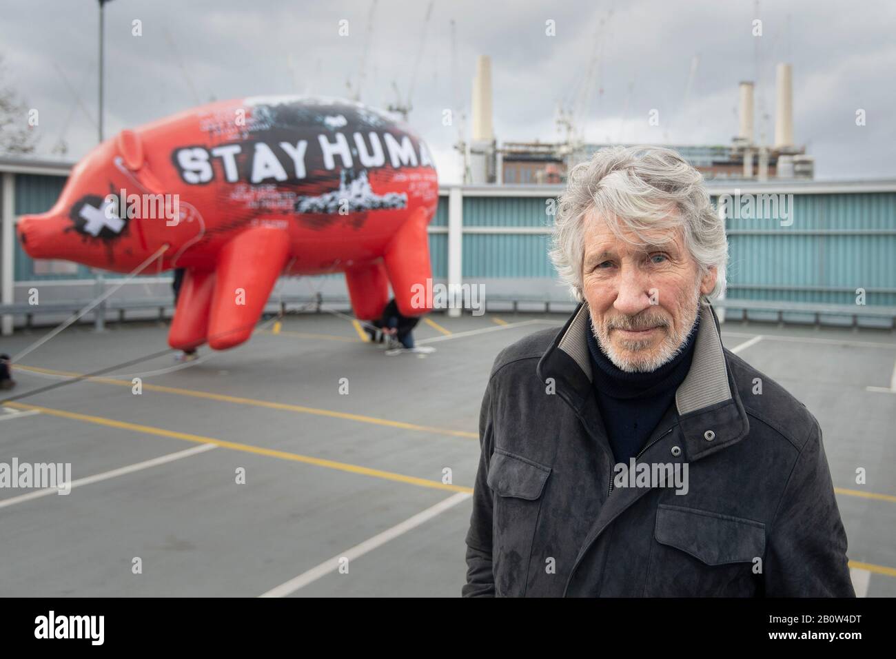 Roger Waters, Mitbegründer und Bassist der Rockband Pink Floyd, der seine Teilnahme an einer "Free Assange"-Rallye am Samstag in London angekündigt hat. Stockfoto