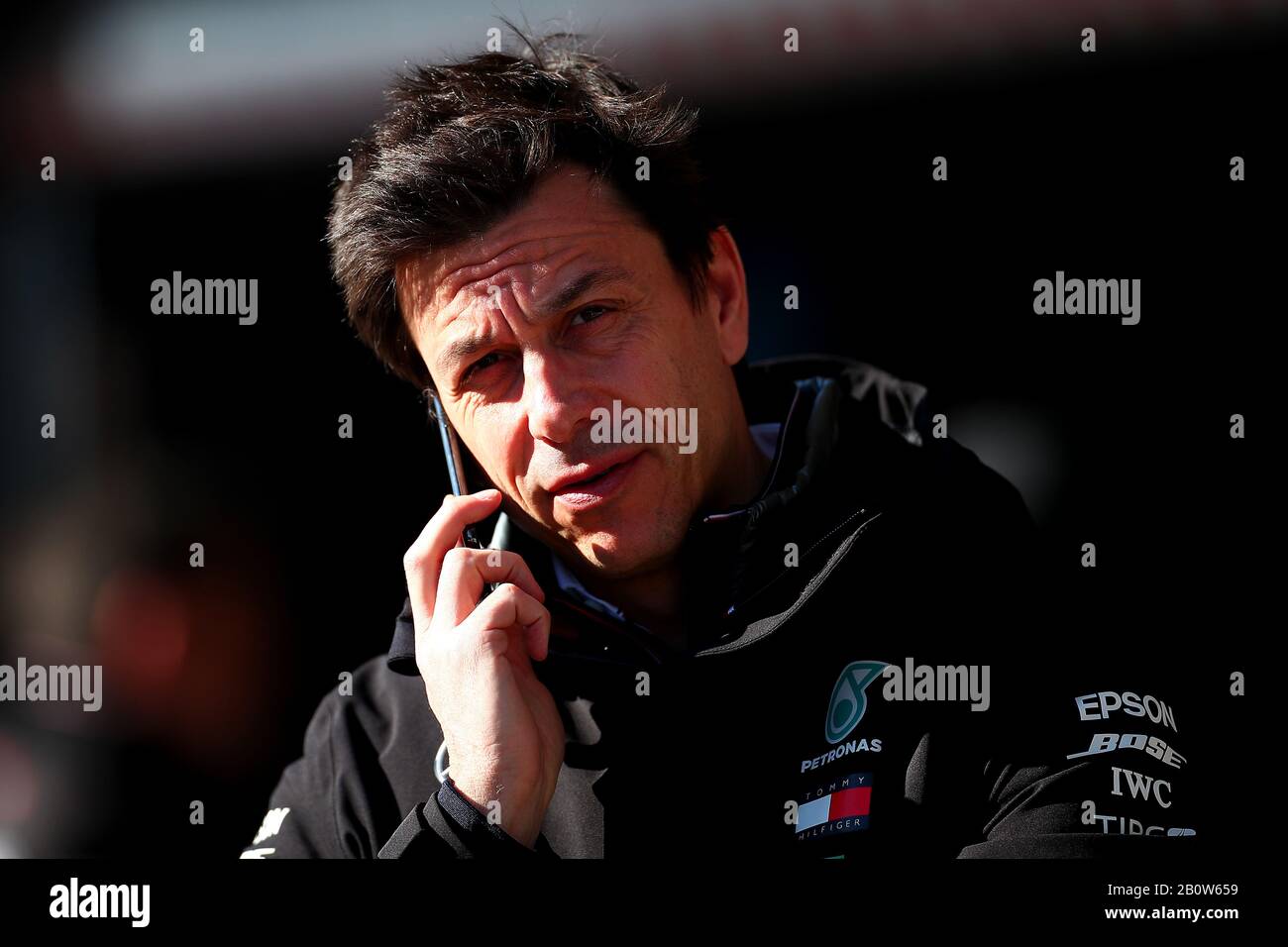 Barcelona, Spanien. Februar 2020. Toto Wolff-Teamchef Mercedes AMG F1, Formel-1-Weltmeisterschaft 2020, Wintertesttage #1 2020 Barcelona, 21-02-2020 Foto Federico Basile/Insidefoto Credit: Insidefoto srl/Alamy Live News Stockfoto