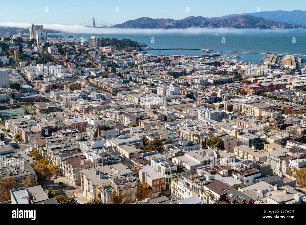 Das Stadtbild Übergeht San Francisco Stockfoto