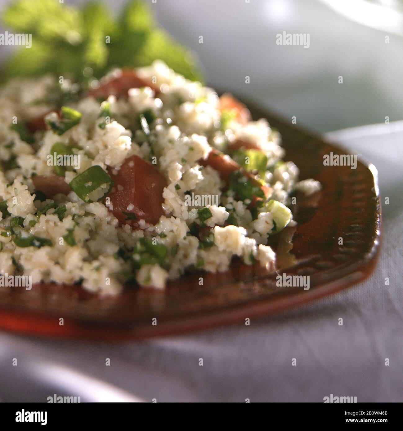 Taboulehsalat Stockfoto