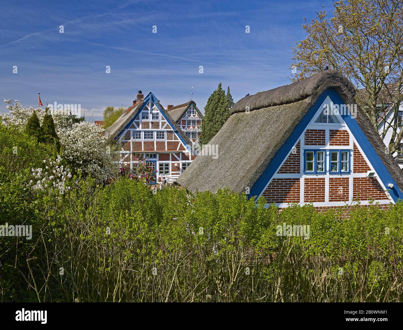 Altländer Fachwerkhaus in Steinkirchen, Altes Land, Landkreis Stade