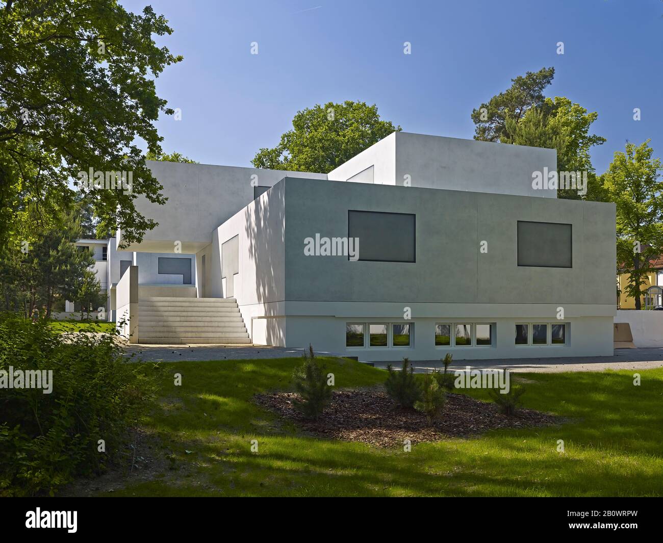 Gropius Haus, Mastershäuser in Dessau-Roßlau, Sachsen-Anhalt, Deutschland, Europa Stockfoto