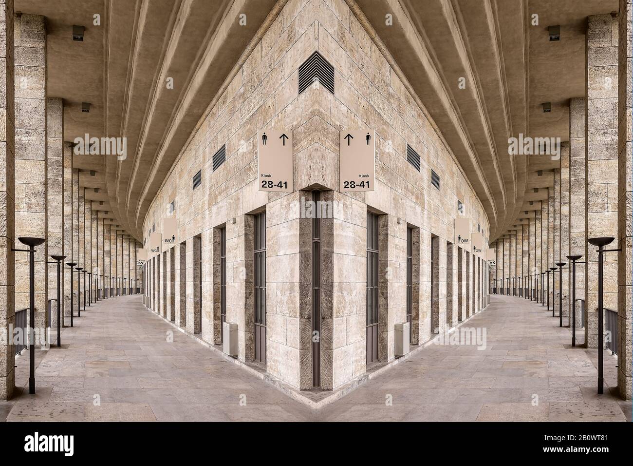 Olympiastadion, Berlin, Deutschland, Europa Stockfoto Olympiastadion, Berlin, Deutschland, Europa Stockfoto