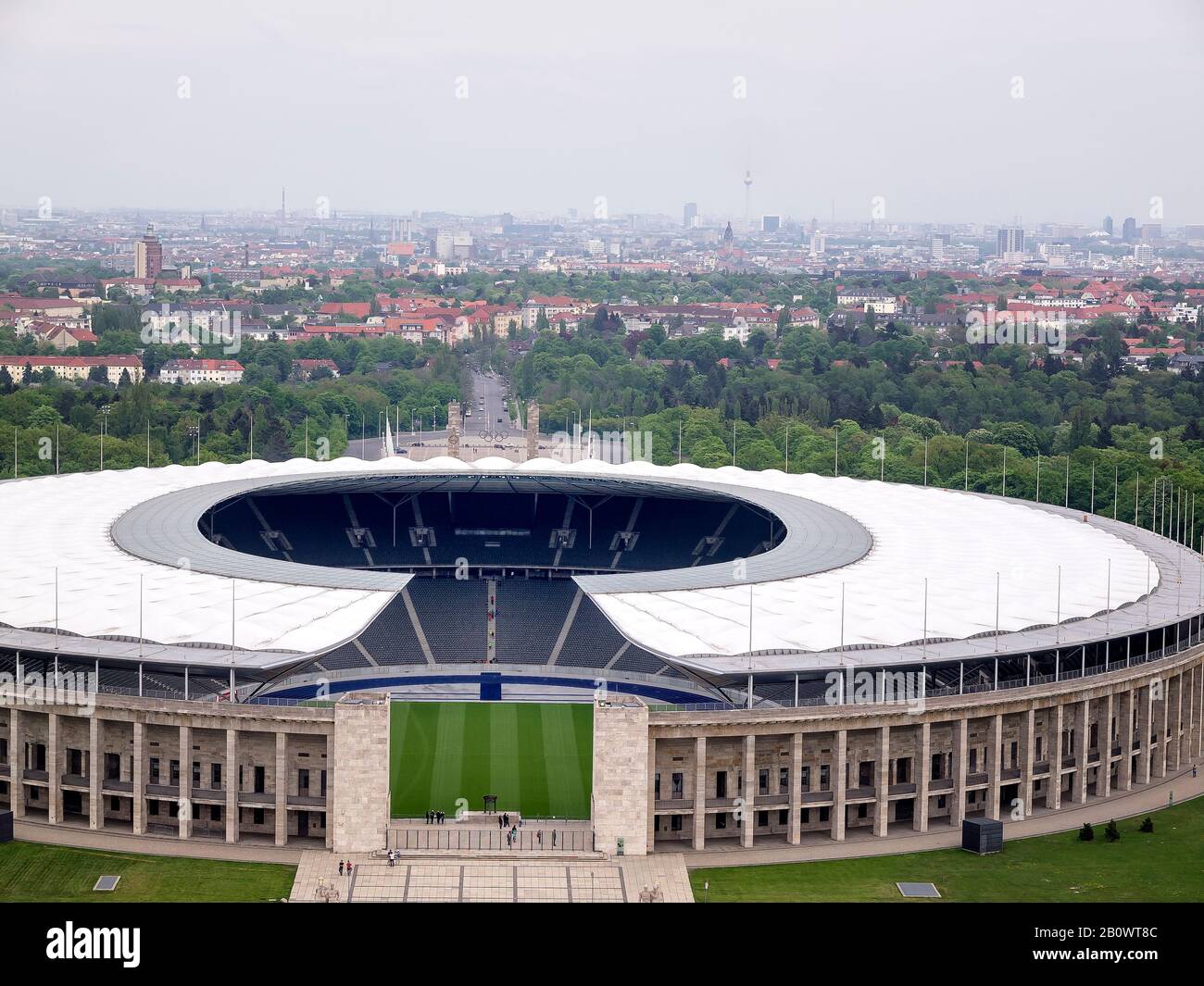 Olympiastadion, Berlin, Deutschland, Europa Stockfoto Olympiastadion, Berlin, Deutschland, Europa Stockfoto