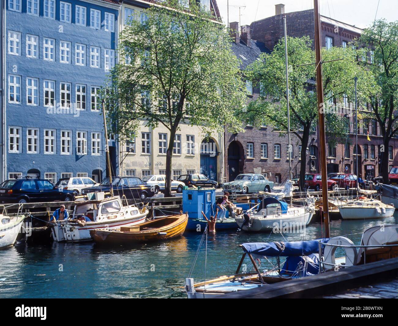 Christianshavn, Kopenhagen, Dänemark Stockfoto