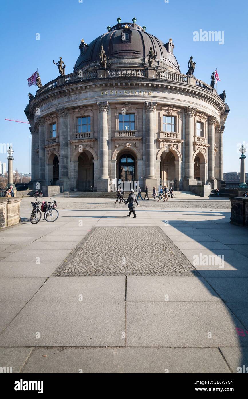 Bode-Museum, Museumsinsel, Mitte, Berlin, Deutschland, Europa Stockfoto