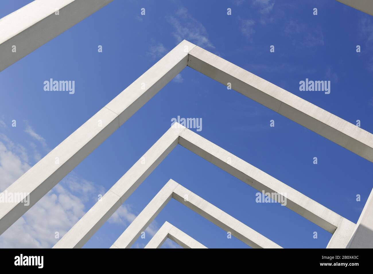 Allee der Himmelstore, Bertha-Klingberg-Platz, Schwerin, Mecklenburg-Vorpommern, Deutschland, Stockfoto