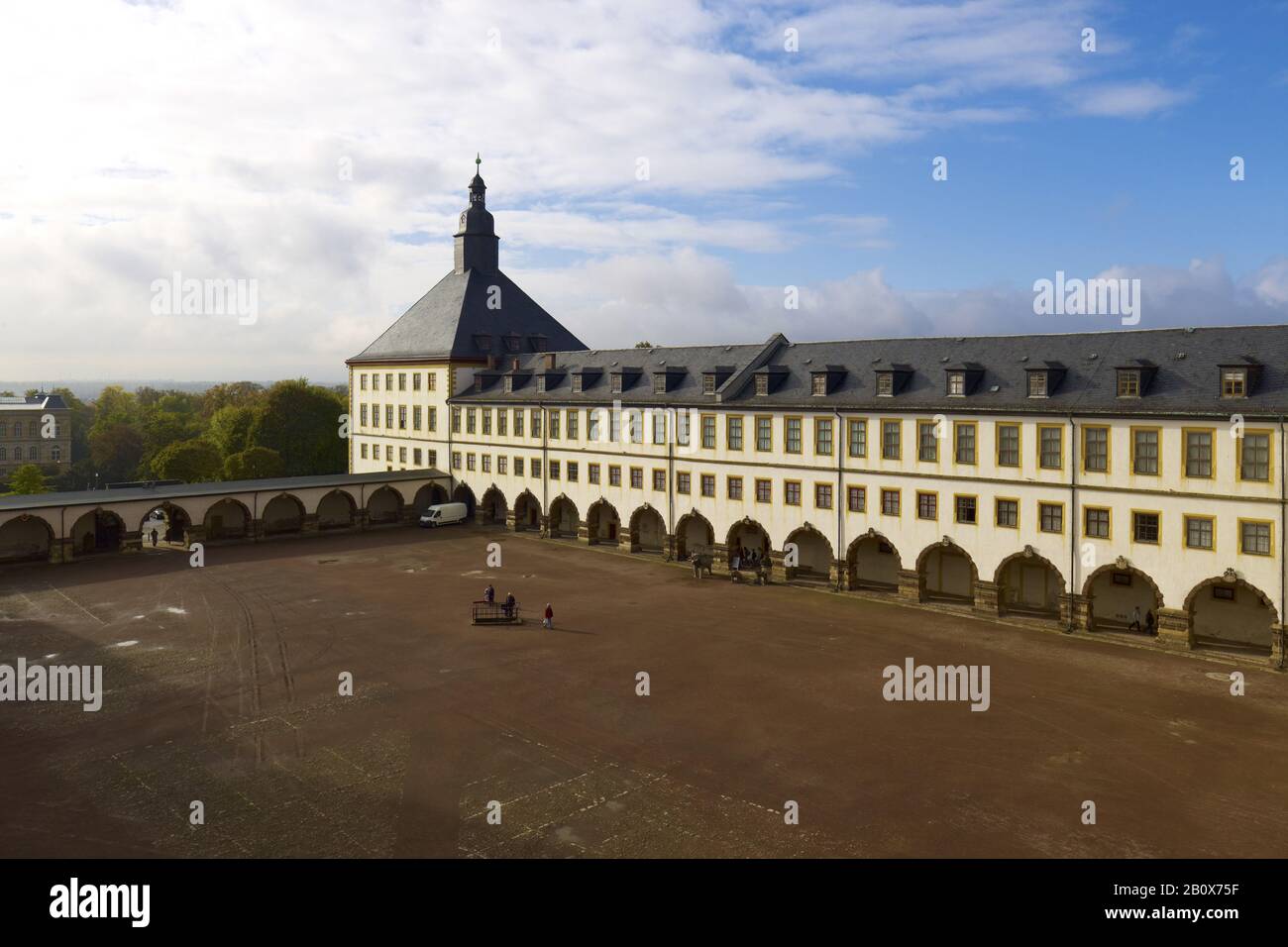 DDR Abziehbild Schiebebild Gotha Schloss Friedenstein ´85 