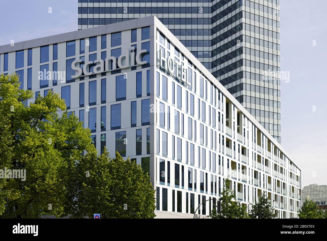 Emporio Quartier, Scandic Hotel, Hamburg, Deutschland, Stockfoto