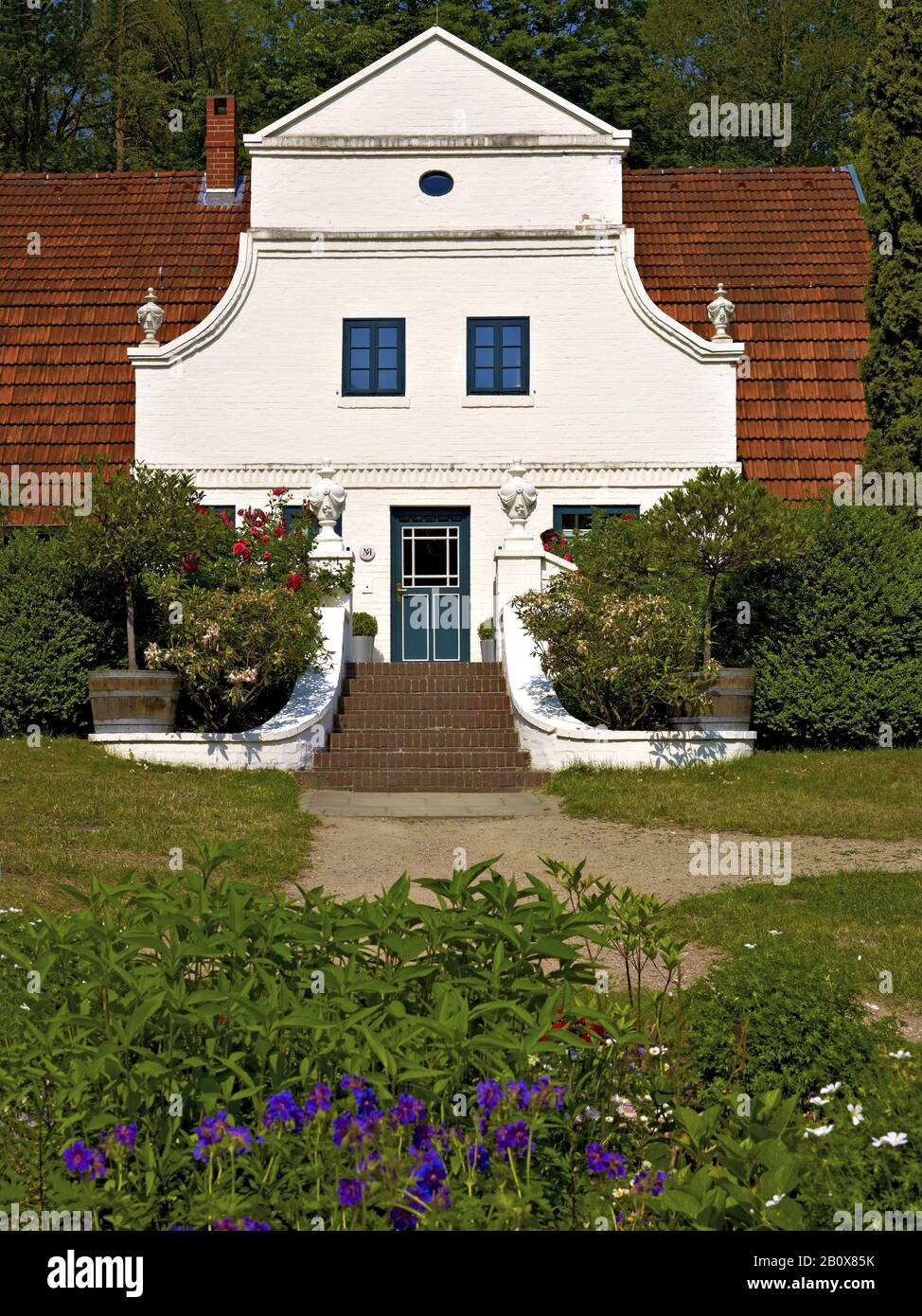 Barkenhoff, Heinrich Vogeler Haus, Worpswede, Niedersachsen, Deutschland, Stockfoto