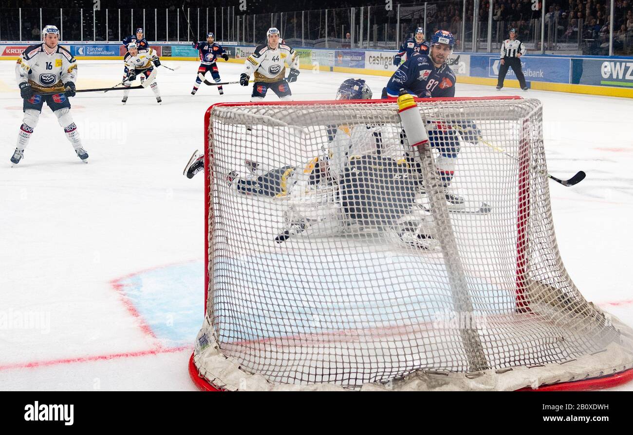 21.02.2020, Zürich, Hallenstadion, Eishockey NL: ZSC Lions - HC Ambri-Piotta, # 87 Marco Pedretti (ZSC) Stockfoto