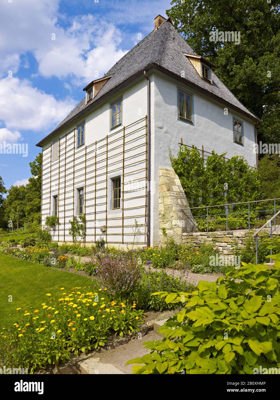 GoetheGartenhaus im Park an der Ilm, Weimar, Thüringen Stockfotografie
