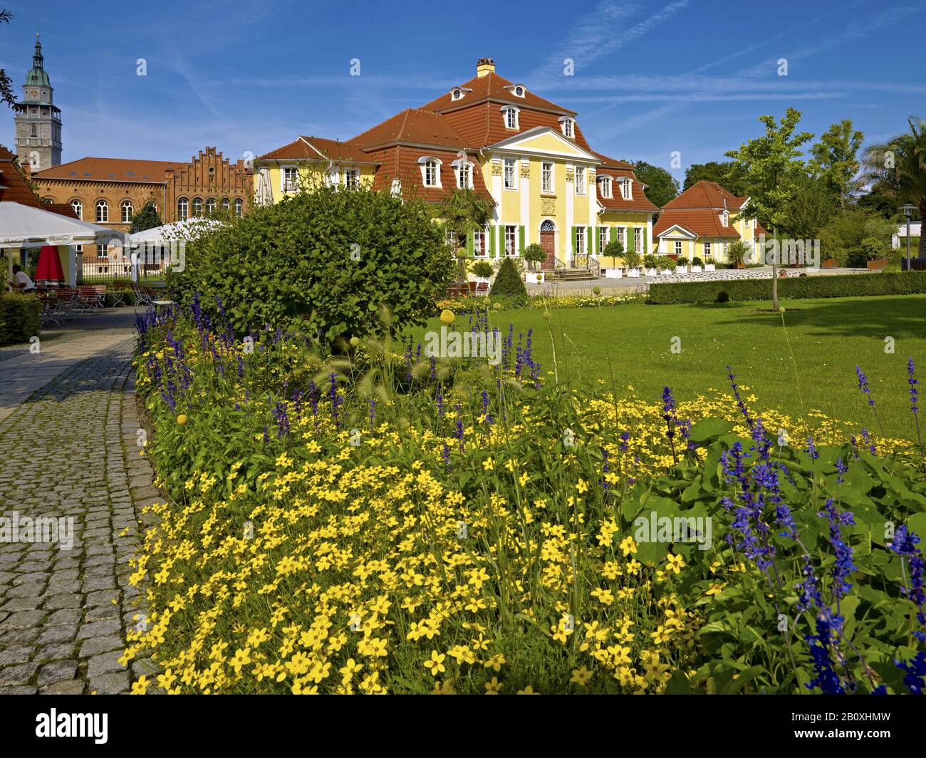 Friederikenschlösschen in Bad Langensalza, Thüringen, Deutschland, Stockfoto