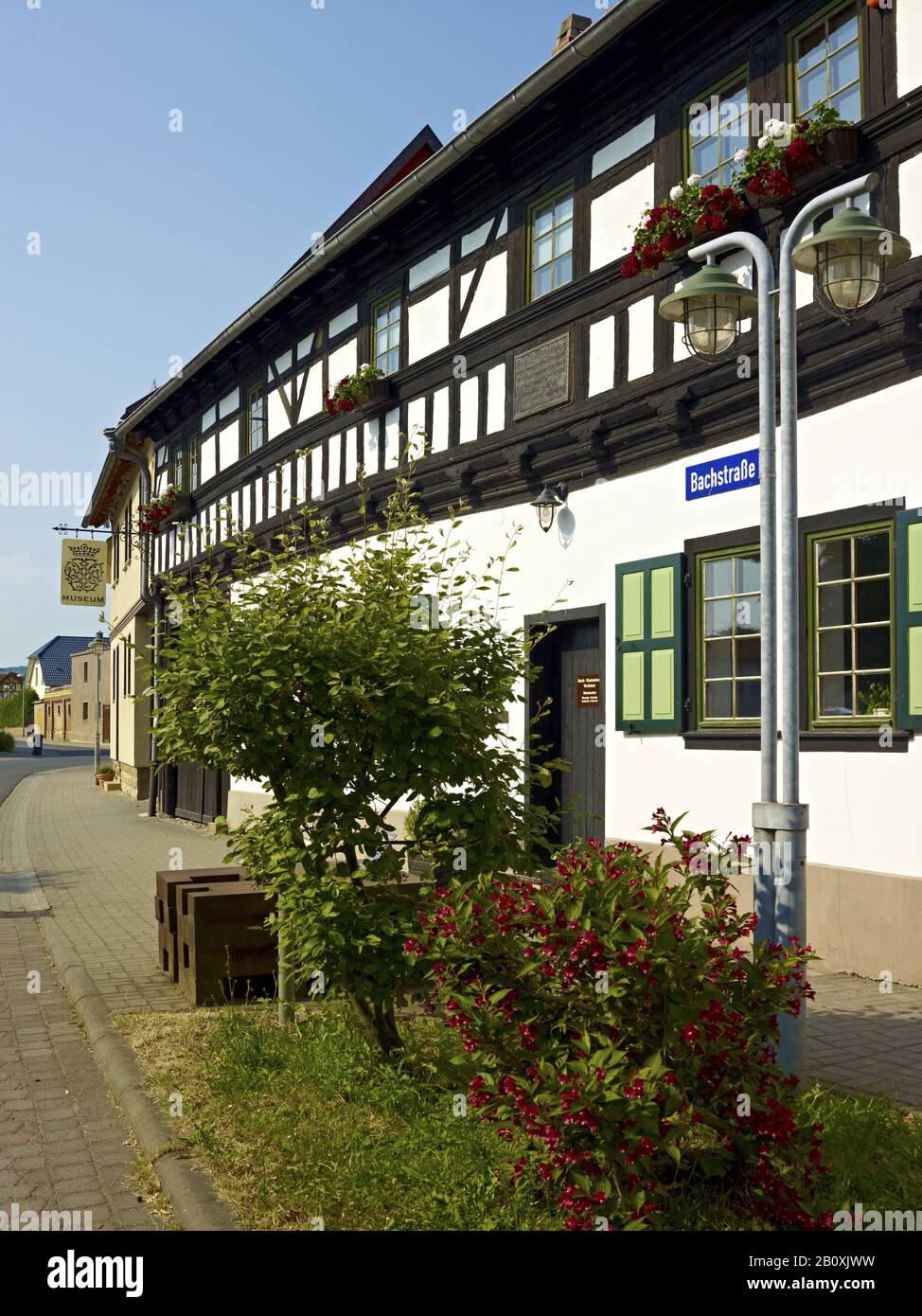 Stammsitz der Familie Bach, Bachmuseum, Wechmar, Thüringen, Deutschland, Stockfoto