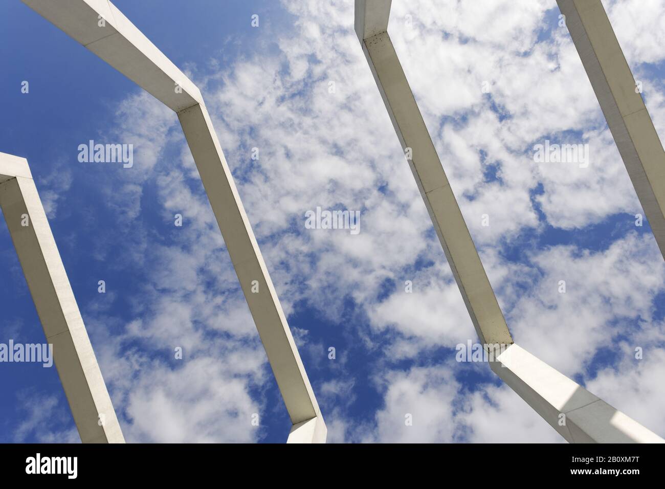 Allee der Himmelstore, Bertha-Klingberg-Platz, Schwerin, Mecklenburg-Vorpommern, Deutschland, Stockfoto