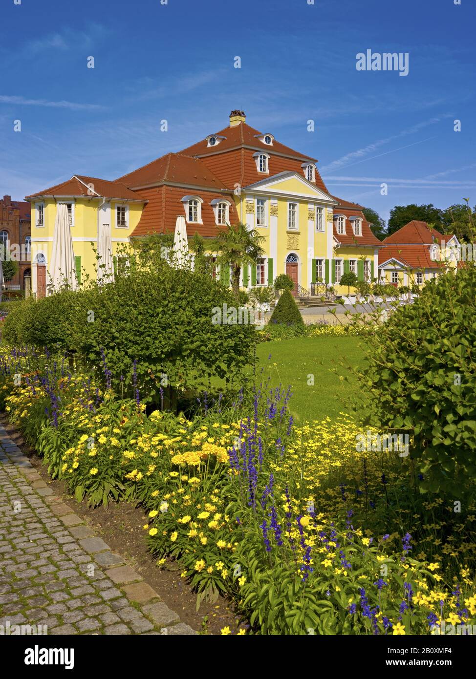 Friederikenschlösschen in Bad Langensalza, Thüringen, Deutschland, Stockfoto