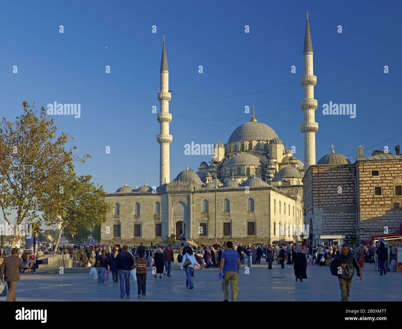 Yeni Cami Moschee, Istanbul, Türkei, Stockfoto