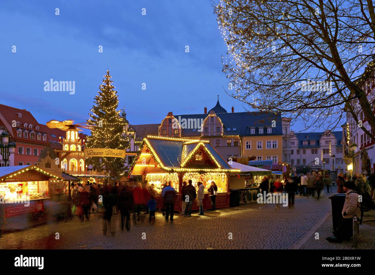 Weihnachtsmarkt in weimar Fotos und Bildmaterial in hoher Auflösung