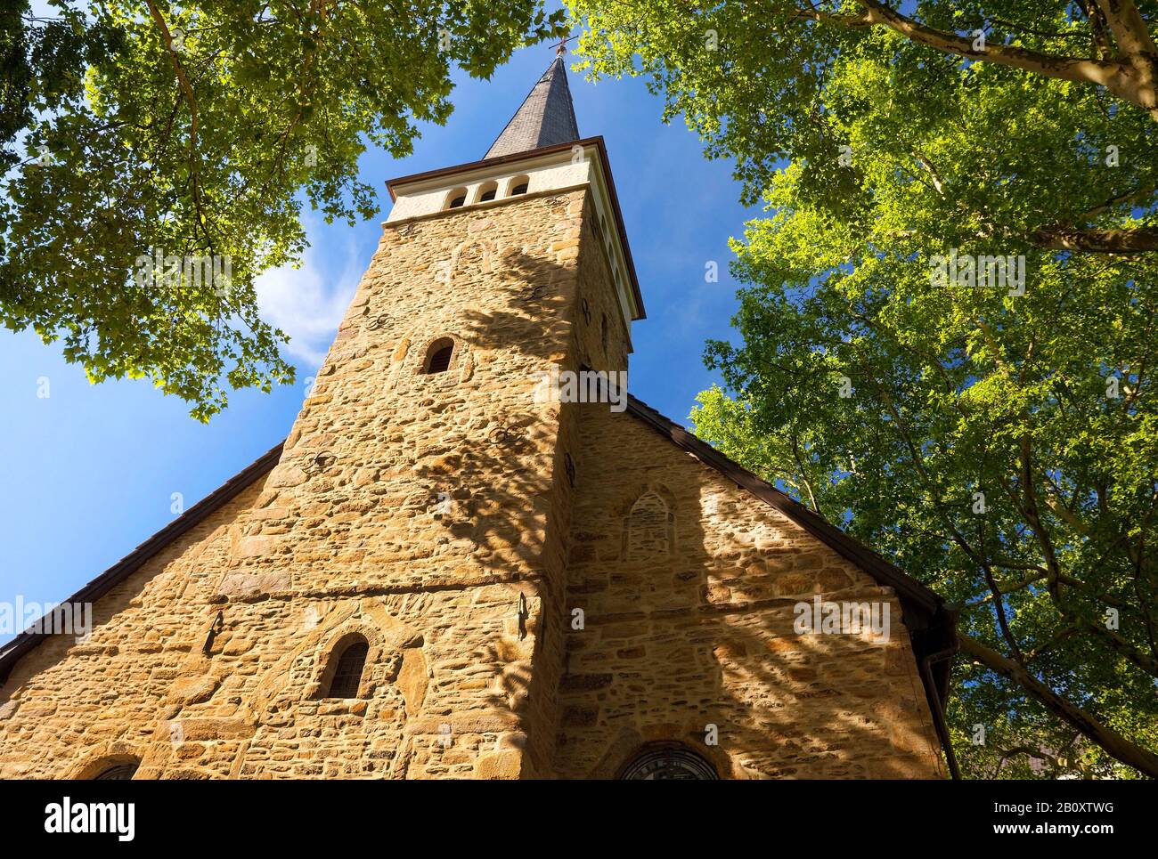 Evangelische Paulus-Kirche, Deutschland, Nordrhein-Westfalen, Ruhrgebiet, Dortmund Stockfoto