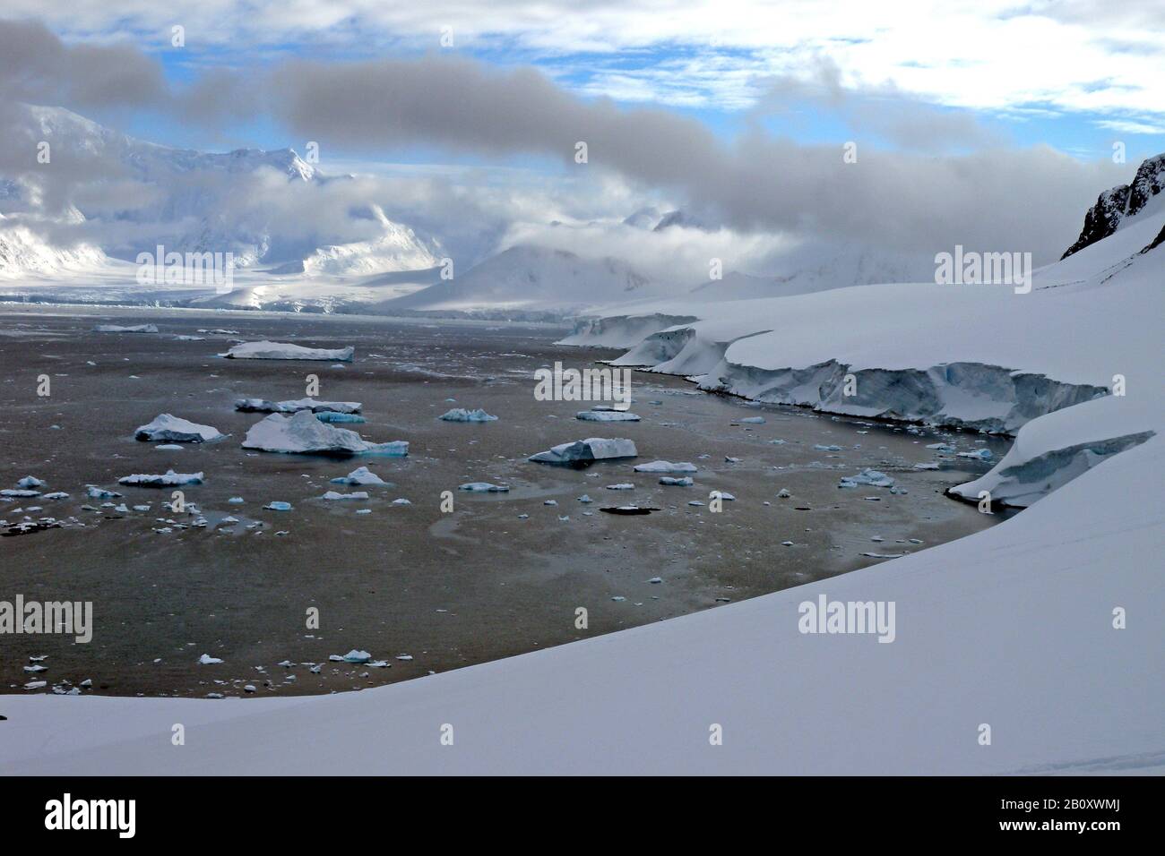 Port Lockroy, Antarktis, Wiencke-Insel, Palmer-Archipel Stockfoto