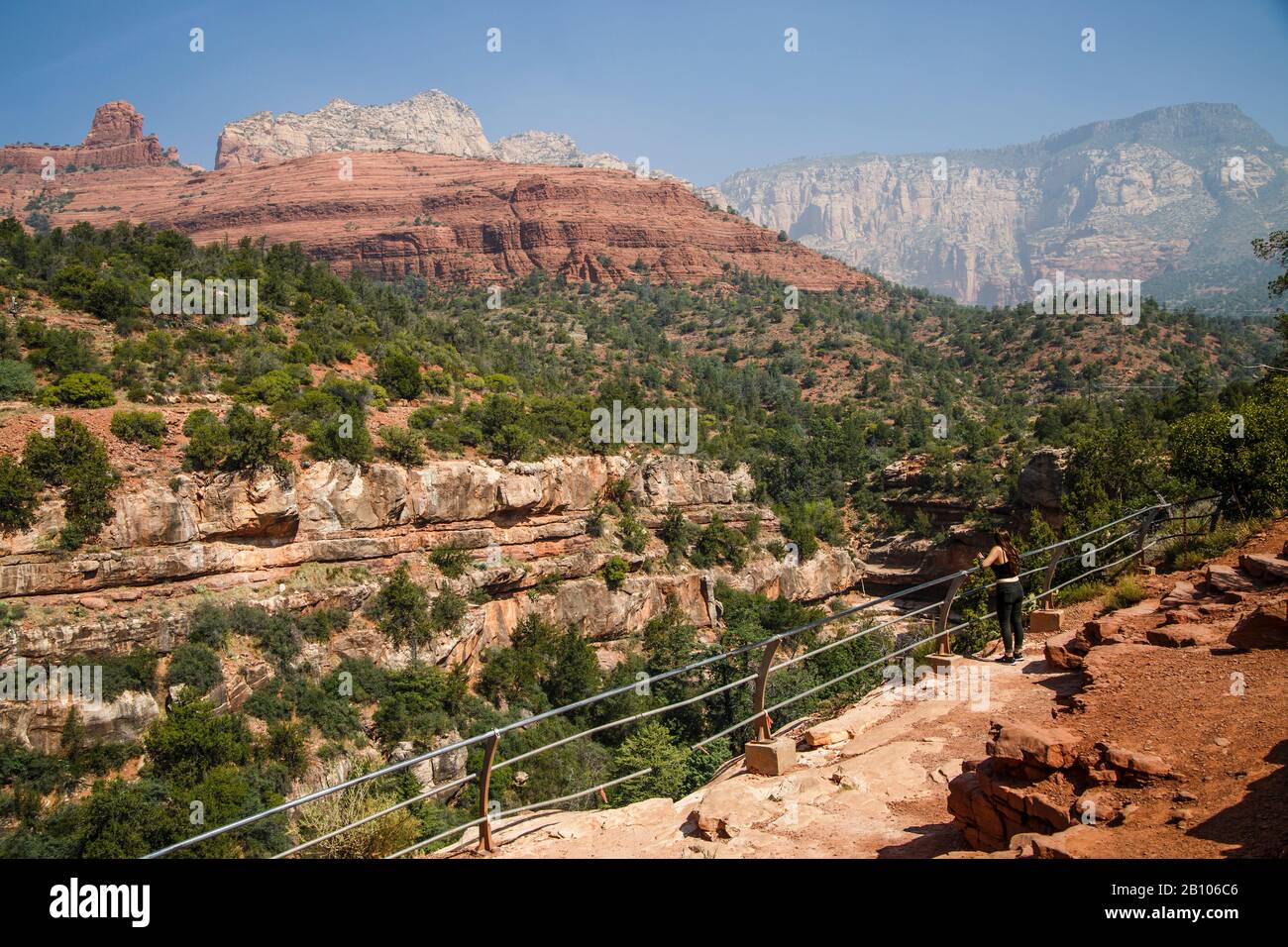 Oak Creek Canyon, Coconino National Forest, Red Rock Country, Arizona, USA Stockfoto