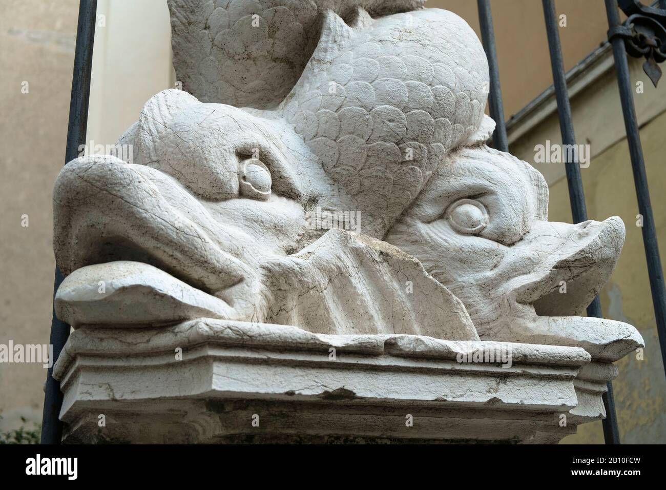 Skulptur, Brescia, Lombardei, Italien Stockfoto