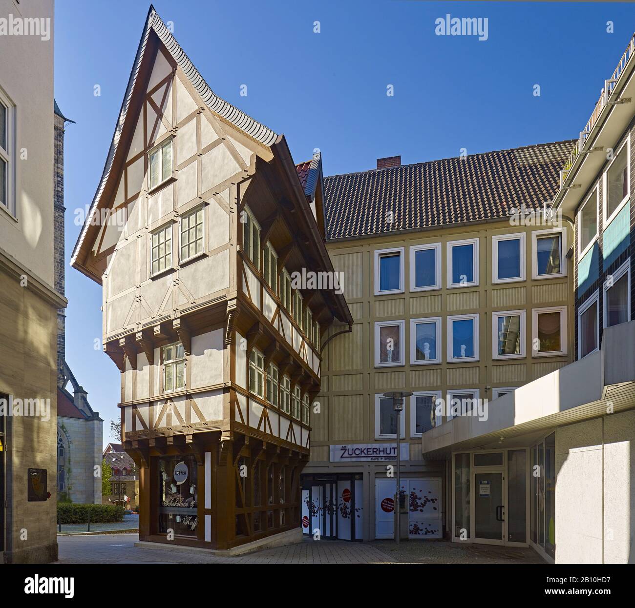 Das invertierte sugarloaf in Hildesheim, Niedersachsen, Deutschland Stockfoto