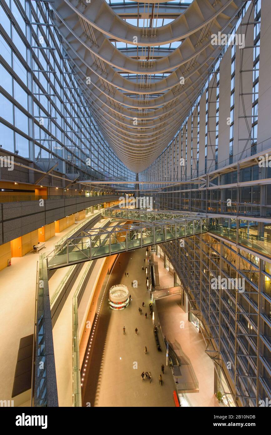 Tokyo International Forum Gebäude, Japan Stockfoto