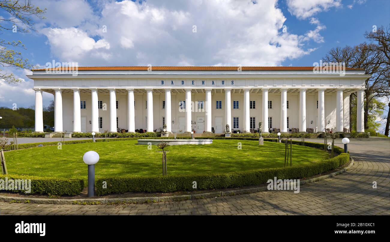Badehaus Goor in Lauterbach bei Putbus, Insel Rügen, Mecklenburg-Vorpommern, Deutschland Stockfoto