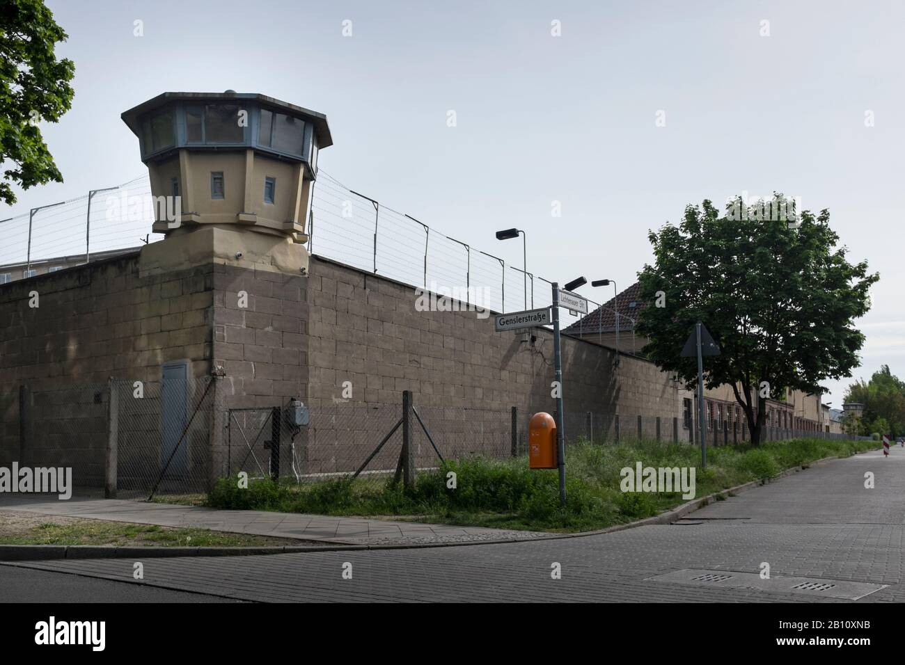 Ehemalige Stasi-Strafanstalt, Gedenkstätte Hohenschönhausen, Berlin, Deutschland Stockfoto