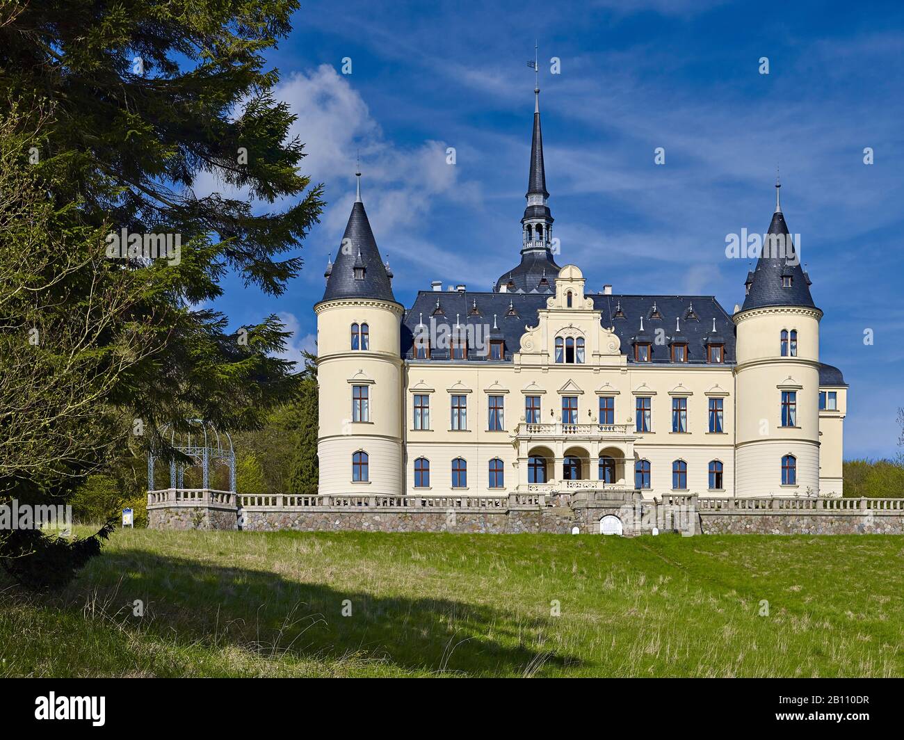 Schloss Ralswiek, Insel Rügen, Mecklenburg-Vorpommern, Deutschland Stockfoto