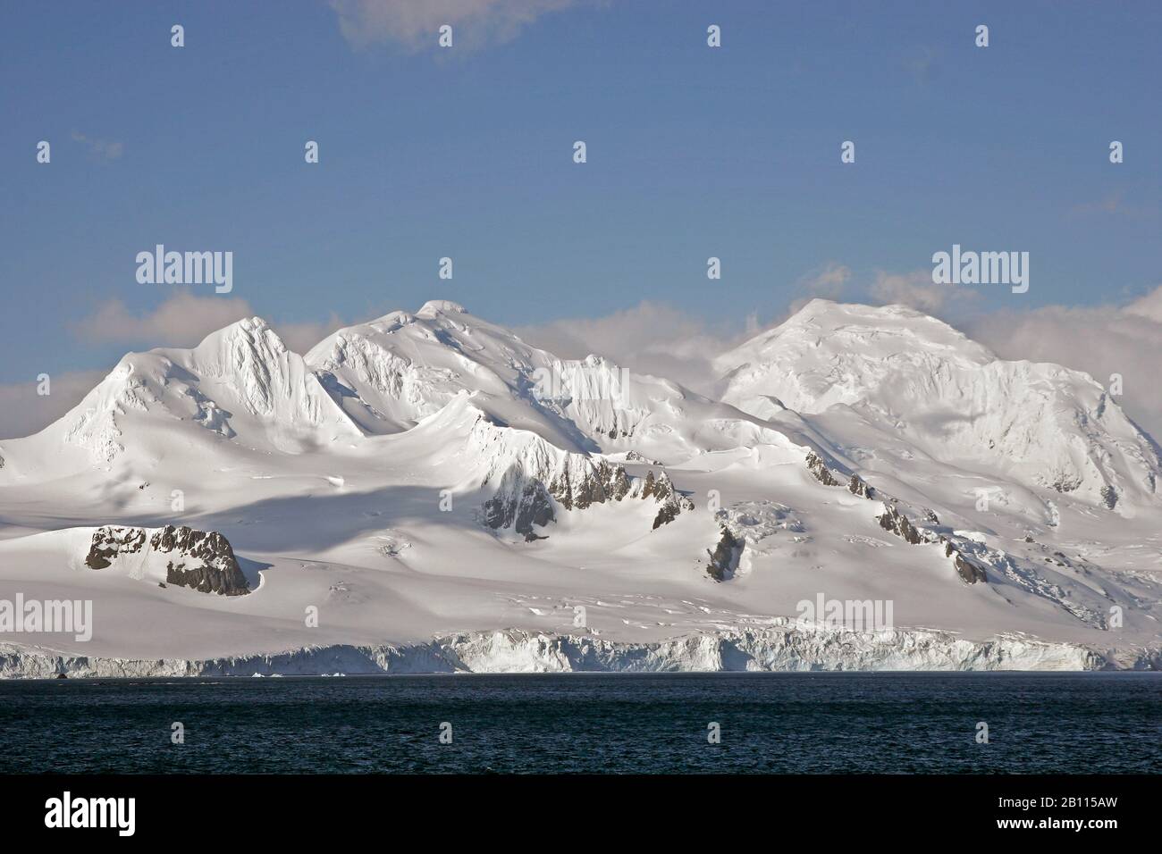 Halbmondinsel, Antarktis, Shetlandinseln Stockfoto