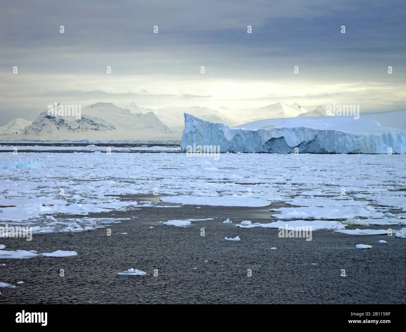 Gerlache Strait, Antarktis Stockfoto