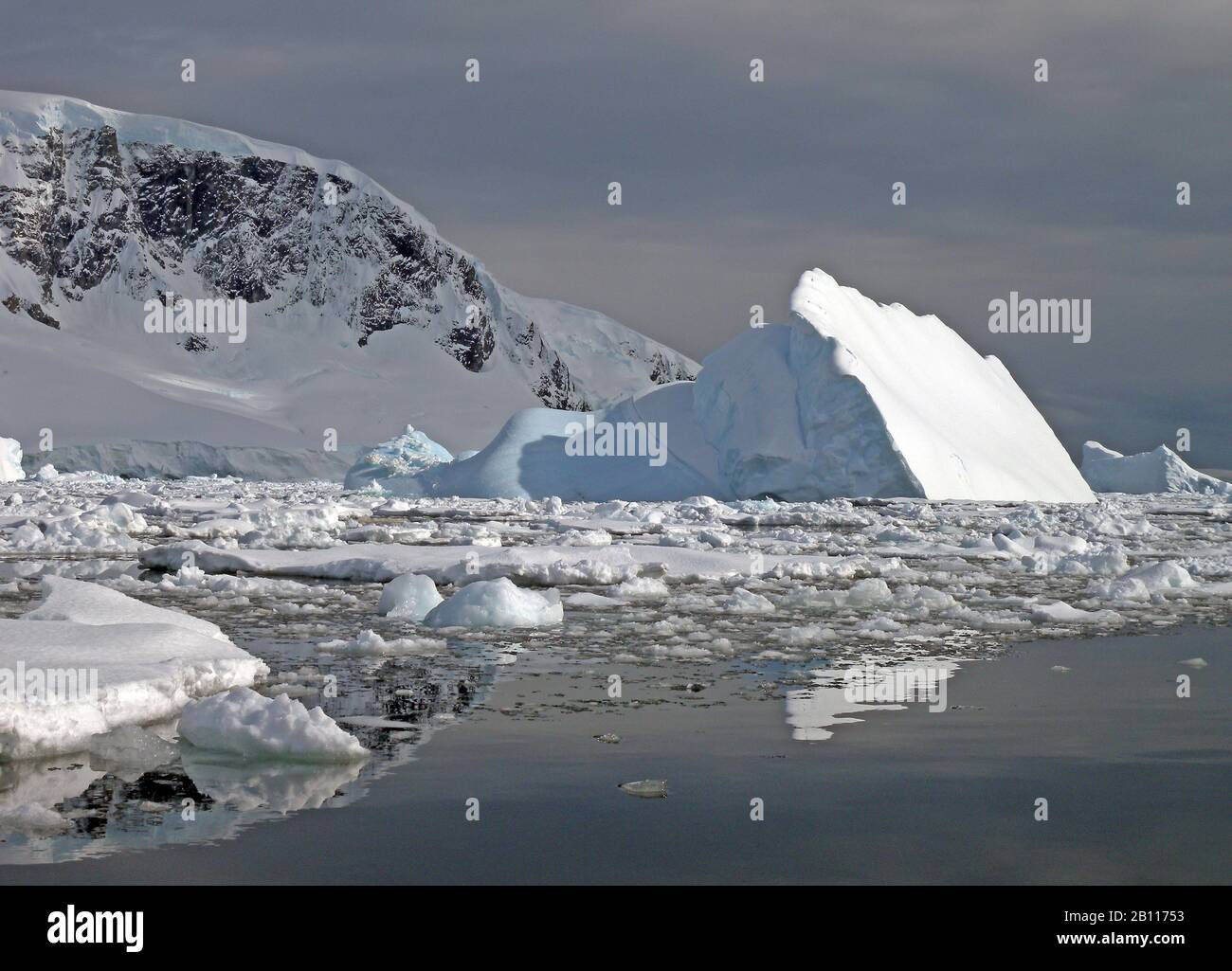 Gerlache Strait, Antarktis Stockfoto
